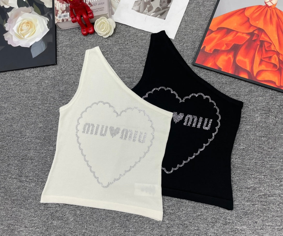 off the shoulder miu top