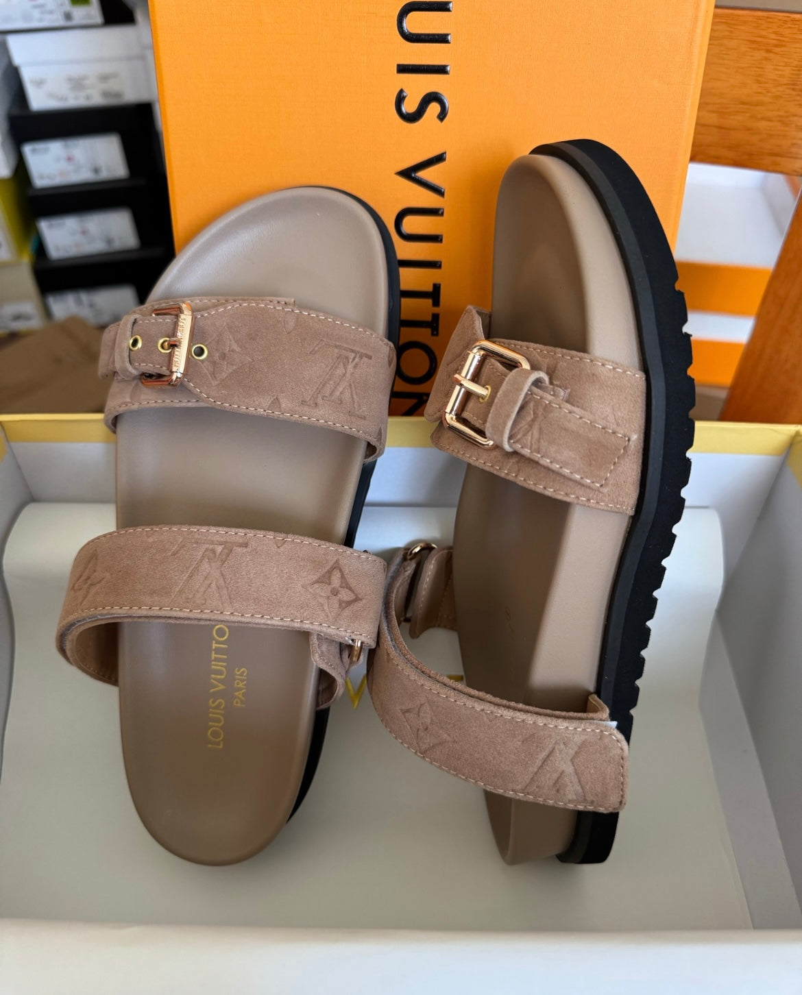 LV sandals