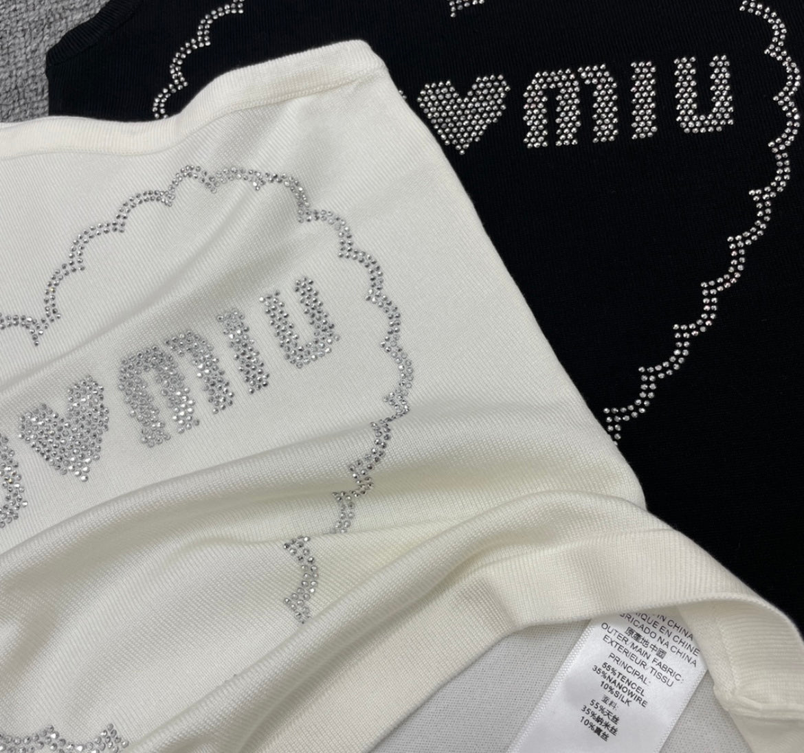 off the shoulder miu top